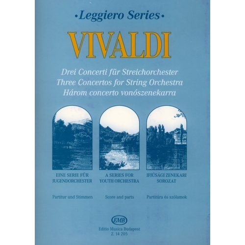 Vivaldi, Antonio - Three Concertos For String Orchestra