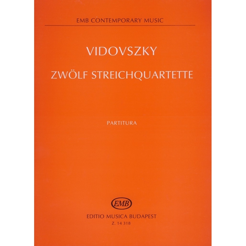 Vidovszky László - 12 String Quartets