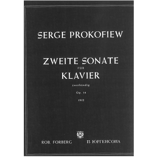 Prokofiev, Sergei - Second Piano Sonata Op14