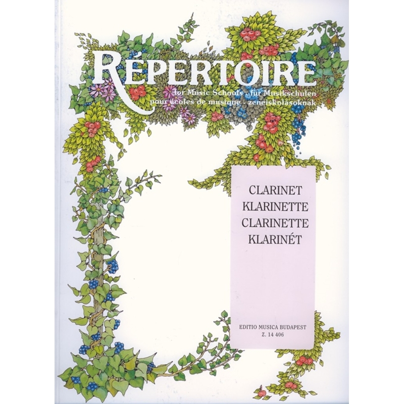 Répertoire For Music Schools - Clarinet