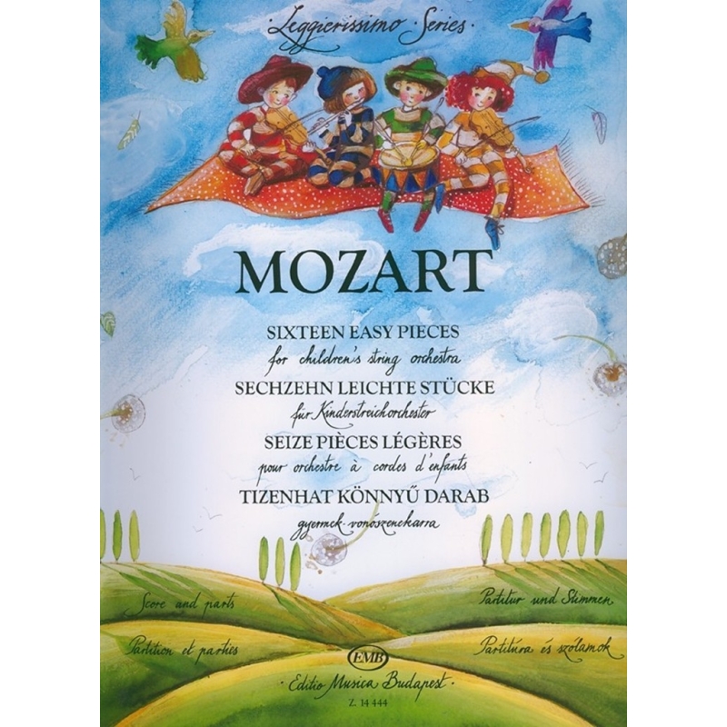 Mozart, Wolfgang Amadeus - Sixteen Easy Pieces For Childrens String Orchestra (first Position)