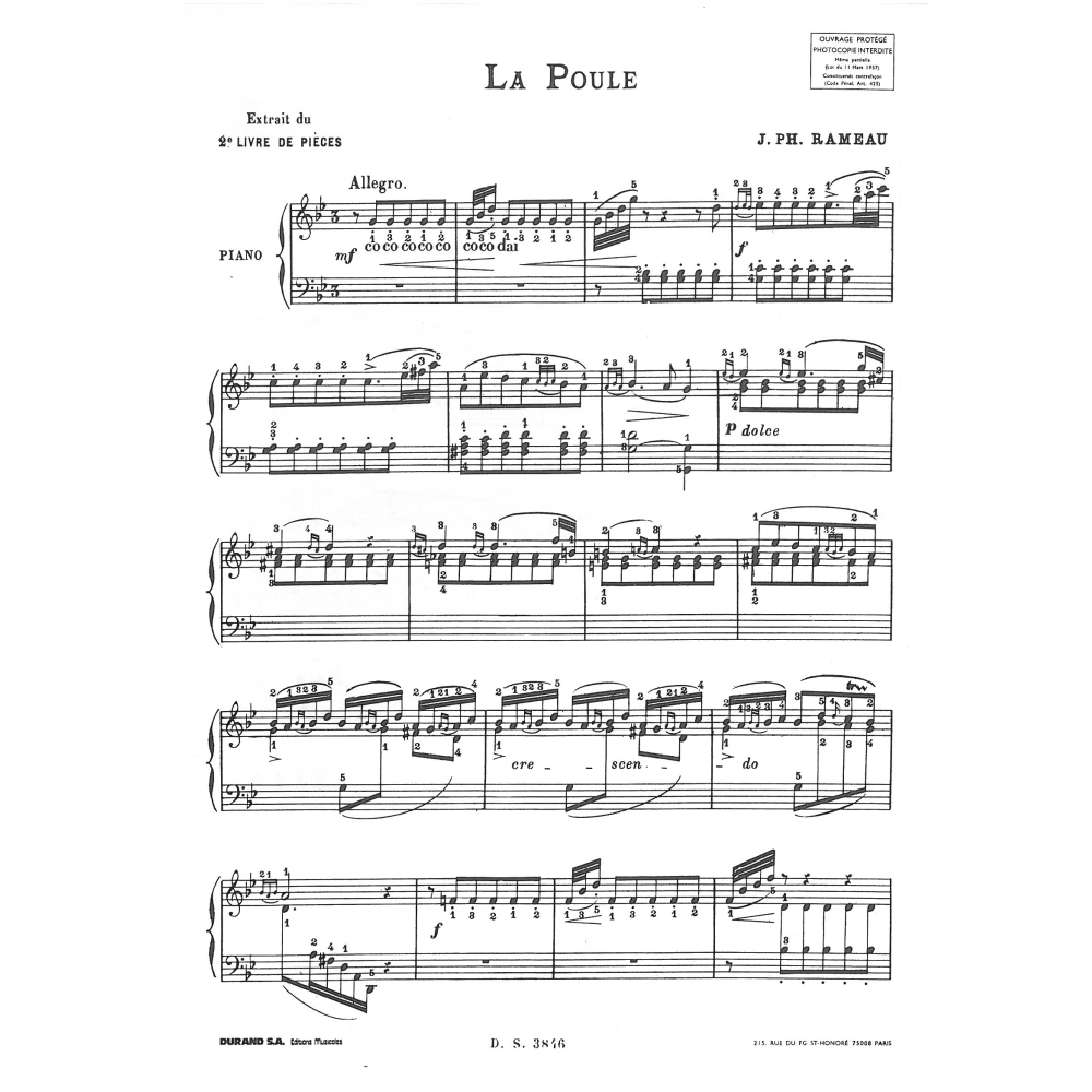 Rameau, Jean-Philippe - La Poule