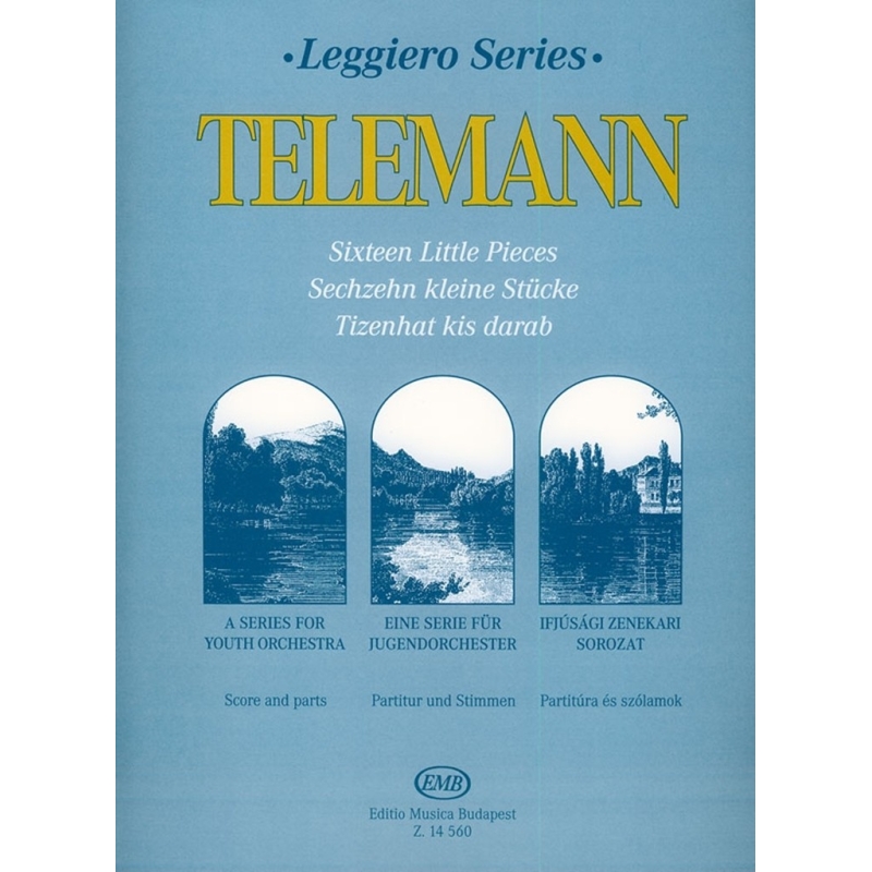Telemann, Georg Philipp - Sixteen Little Pieces For Youth String Orchestra
