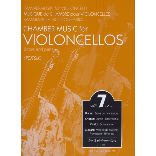 Chamber Music For Violoncellos - for 3 violoncellos