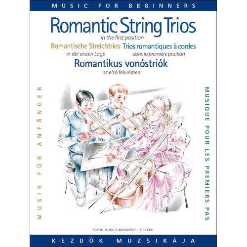 Romantic Trio Music For Beginners (first Position) - (Violino I, Violino II o Viola e Violoncello)