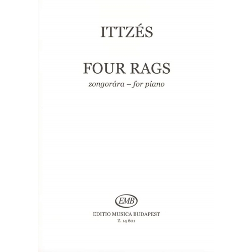 Ittzés Tamás - Four Rags For Piano