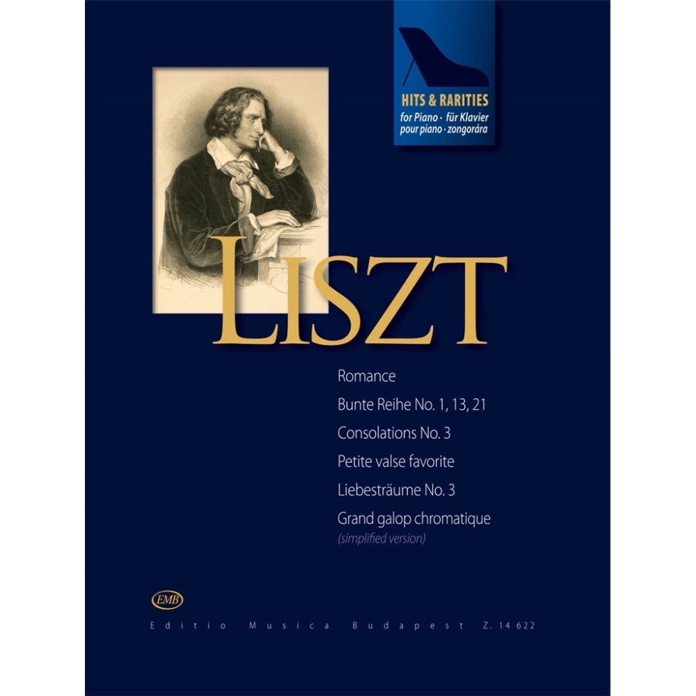 Liszt Ferenc - Hits & Rarities For Piano - Liszt - Moderately difficult pieces