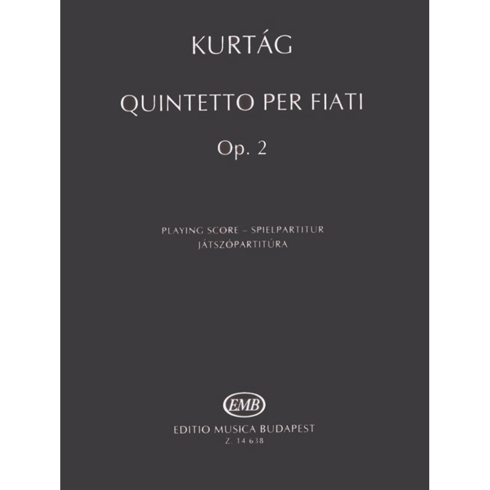 Kurtág György - Quintetto Per Fiati - Revised edition