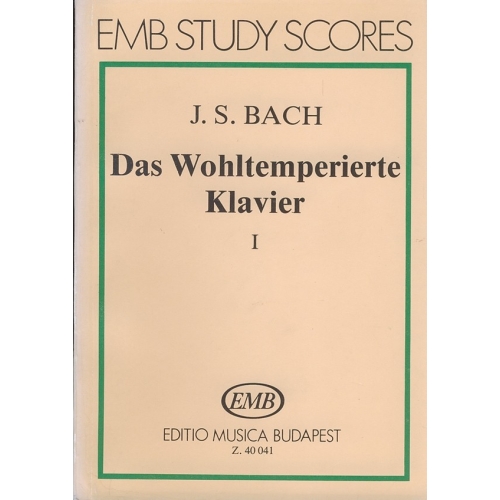 Bach, J.S  - The Well Tempered Clavier I, BWV 846-869