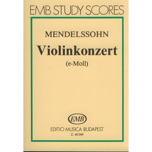 Mendelssohn-Bartholdy, Felix - Violin Concerto In E Minor