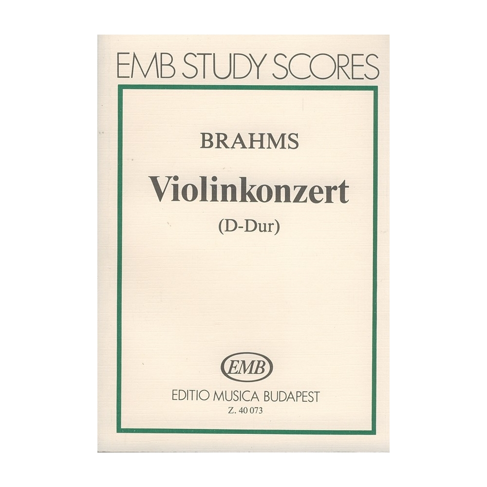 Brahms, Johannes - Violin Concerto In D Major