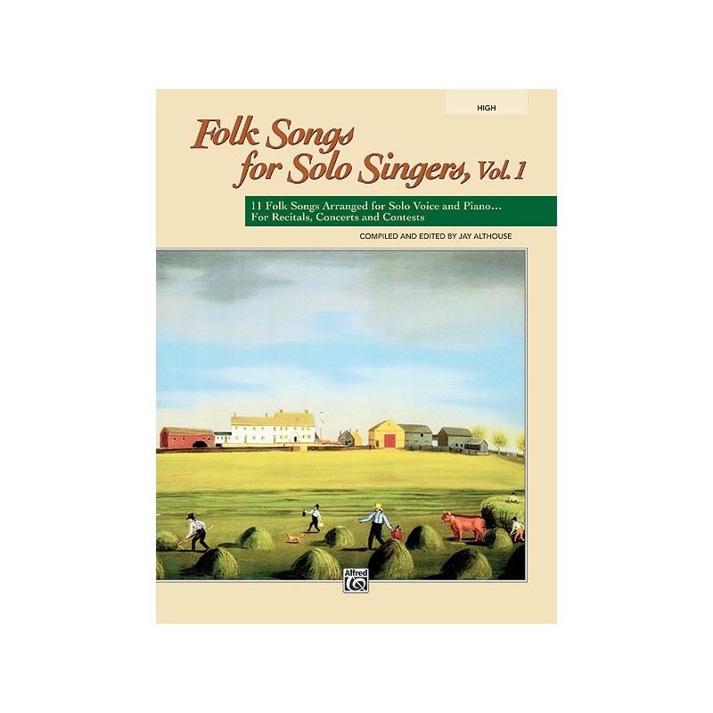 Folk Songs for Solo Singers, Vol. 1