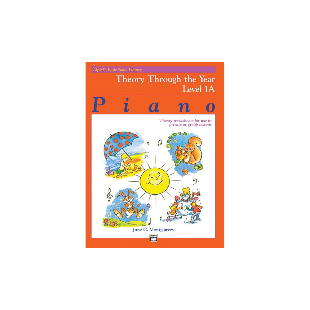 Alfred's Basic Piano Library: Theory Through the Year Book 1A