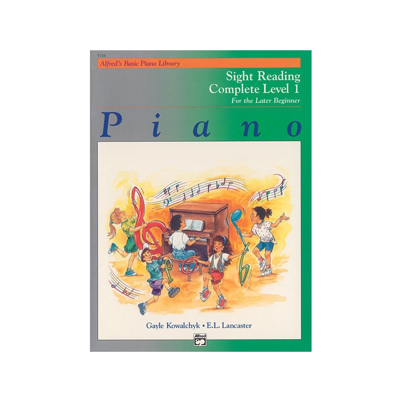 Lancaster & Kowalchyk - Alfred's Basic Piano Library Sight Reading Book 1