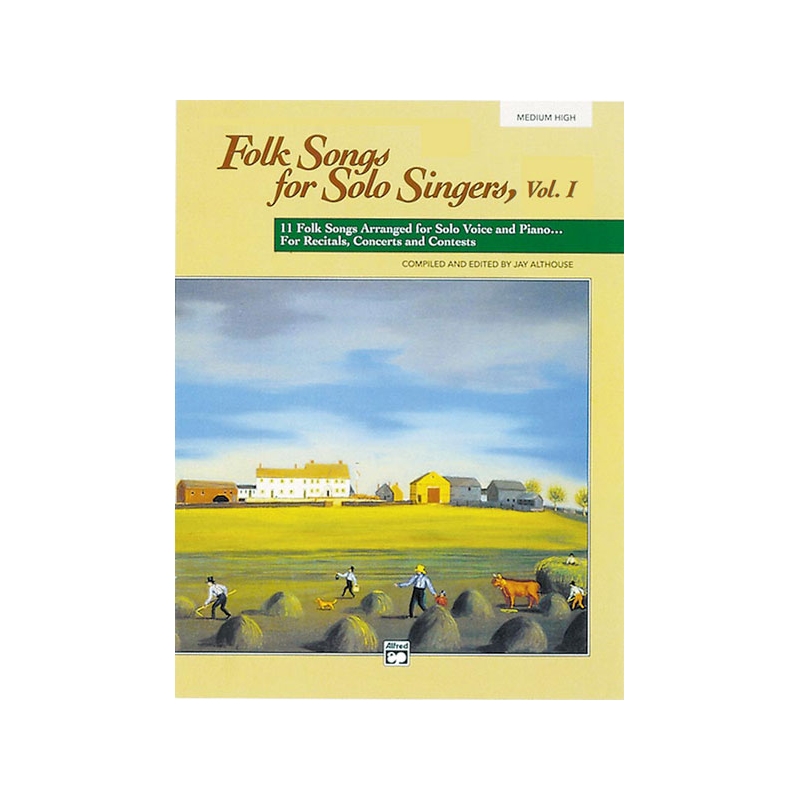 Folk Songs for Solo Singers - Vol.1, Medium High