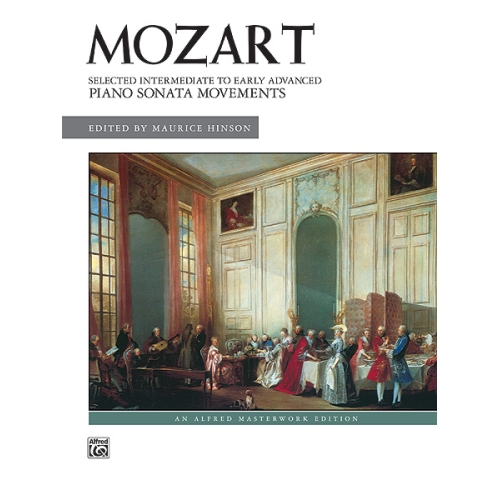 Mozart: Selected Intermediate to Early Advanced Piano Sonata Movements