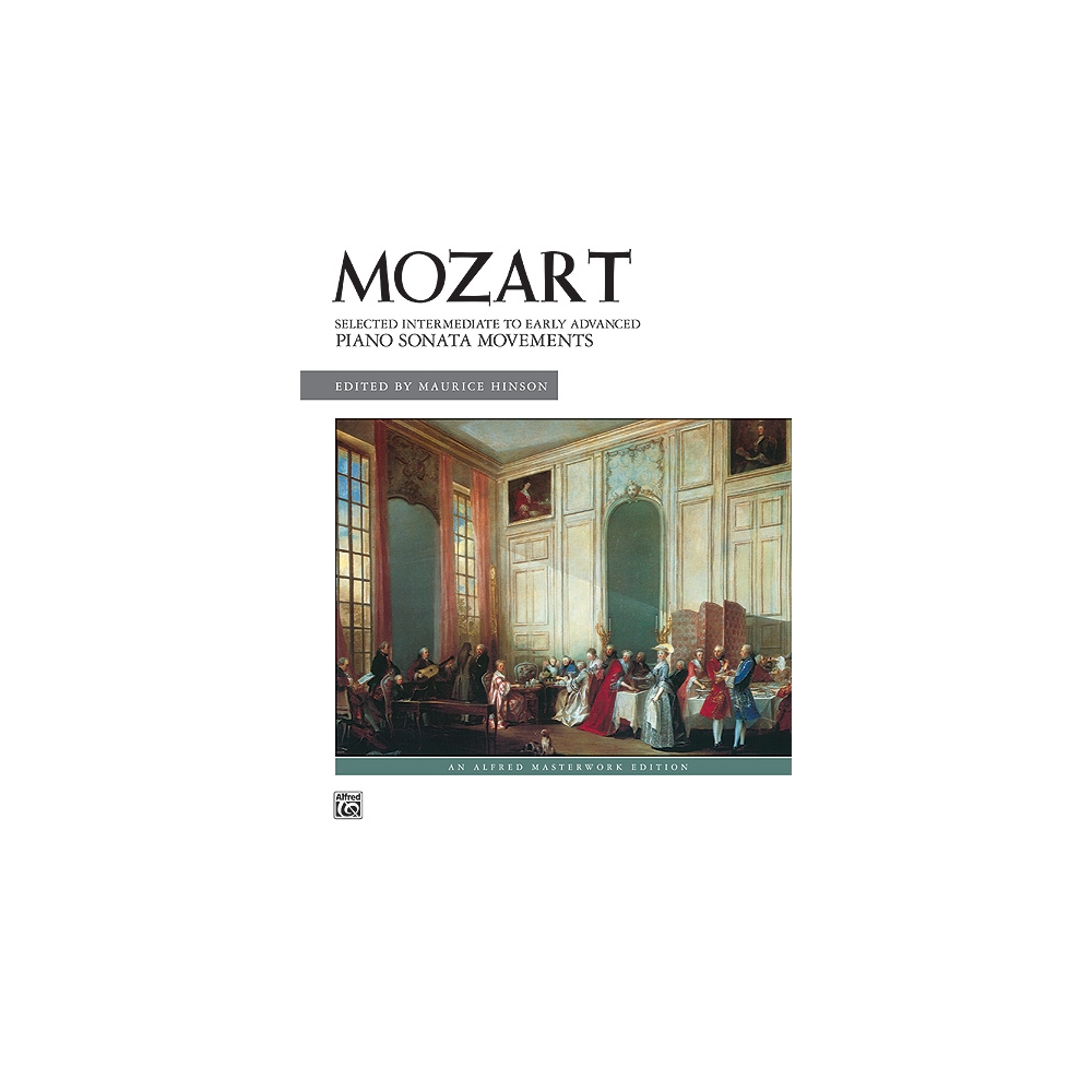 Mozart: Selected Intermediate to Early Advanced Piano Sonata Movements