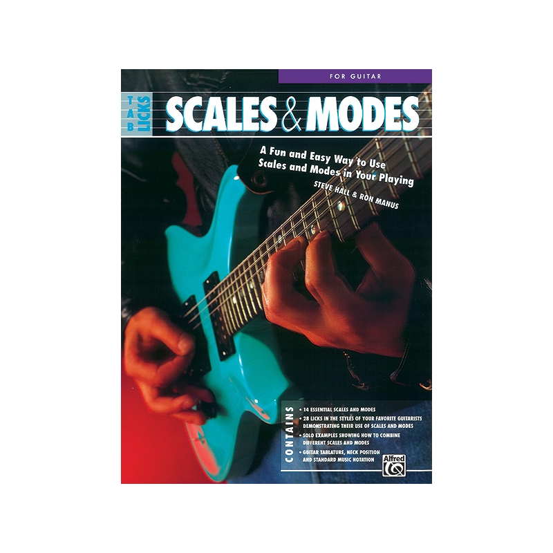 Manus & Hall - Scales & Modes Guitar Tab Licks