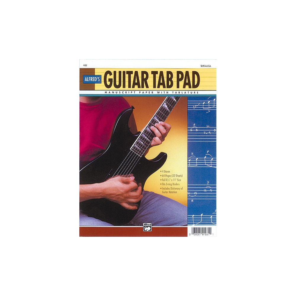 Guitar TAB Pad (8.5" x 11")