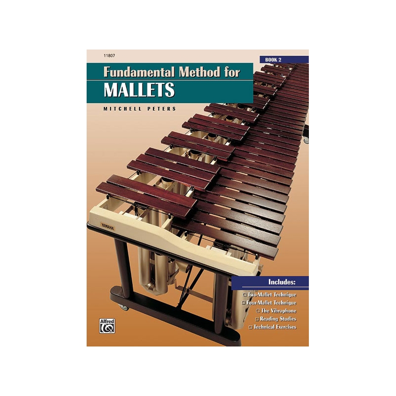 Peters, Mitchell - Fundamental Method for Mallets, Book 2