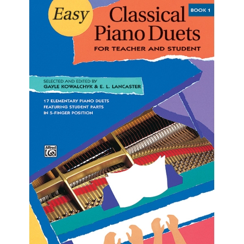 Easy Classical Piano Duets for Teacher and Student, Book 1