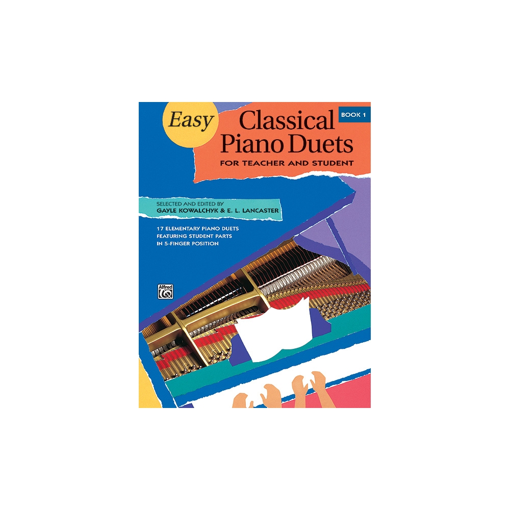 Easy Classical Piano Duets for Teacher and Student, Book 1