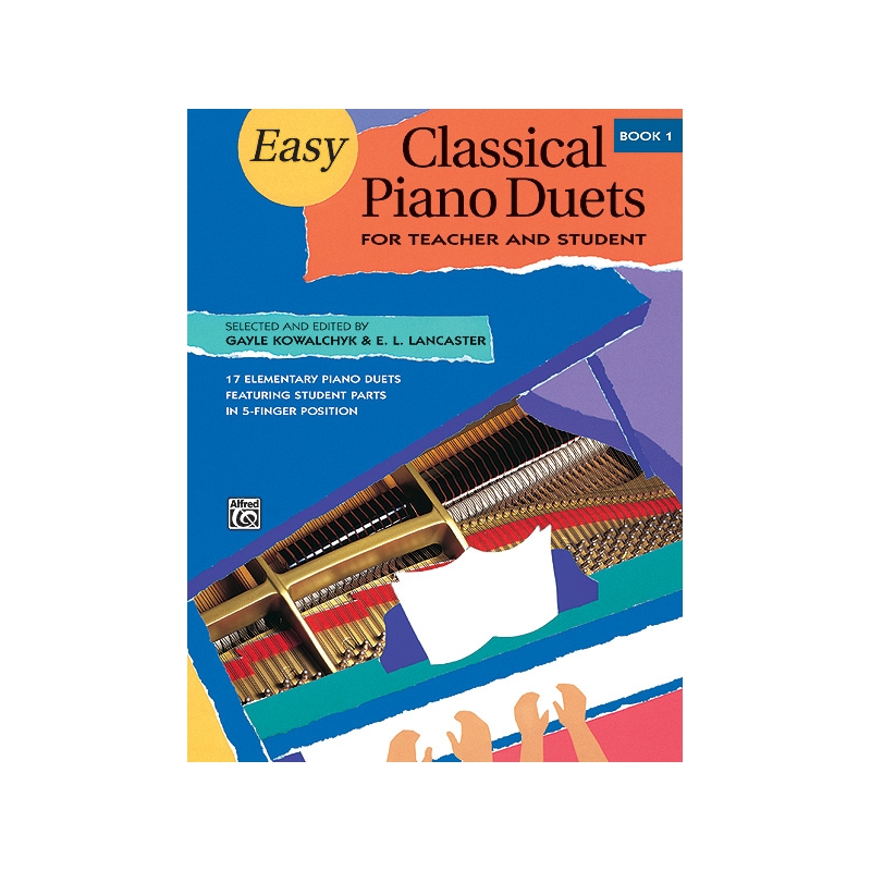 Easy Classical Piano Duets for Teacher and Student, Book 1