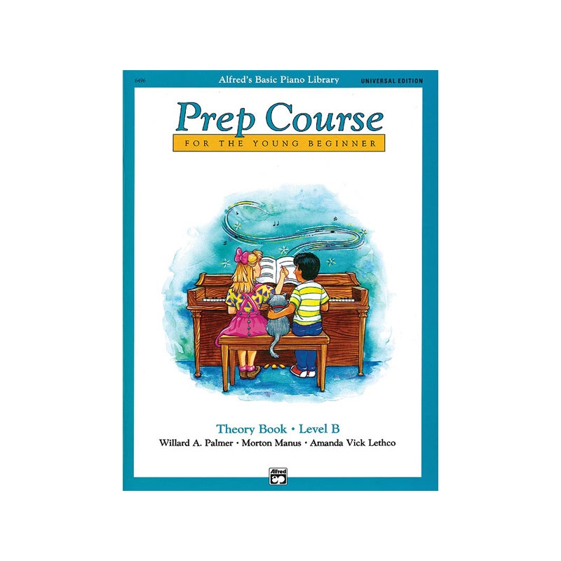 Alfred's Basic Piano Library Prep Course Theory B