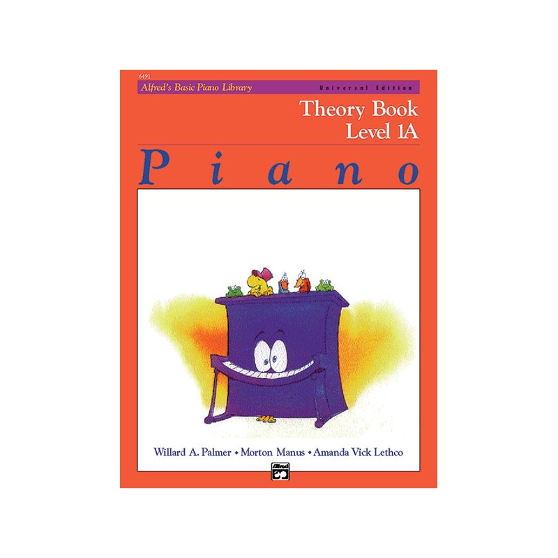 Alfred's Basic Piano Library Theory Book 1A
