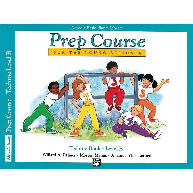 Palmer, Willard A. - Alfred's Basic Piano Library Prep Course Technic B