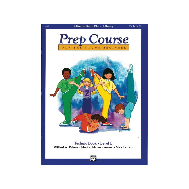 Palmer, Willard A. - Alfred's Basic Piano Library Prep Course Technic E