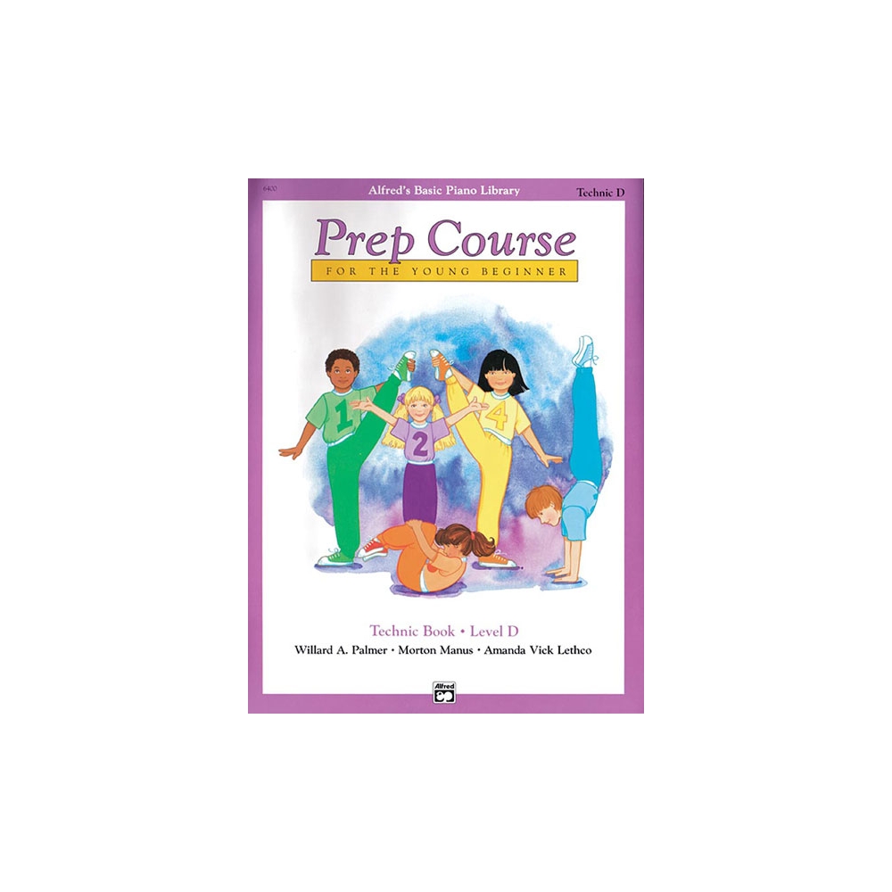 Basic Piano Library Prep Course Technic Book D