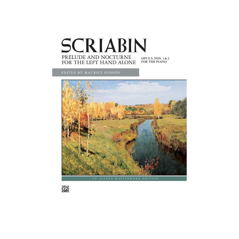 Scriabin: Prelude and Nocturne for the Left Hand, Opus 9 (for left hand alone)