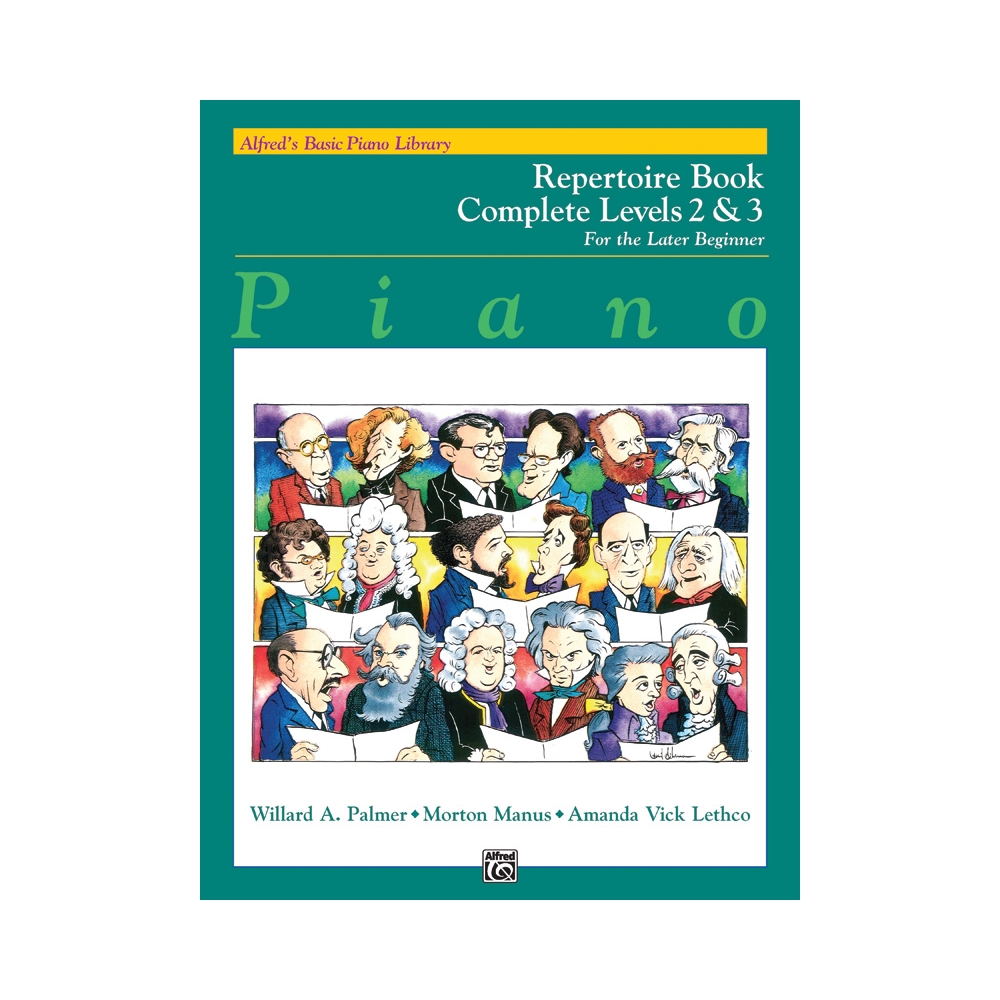 Alfred's Basic Piano Library Repertoire Book 2-3