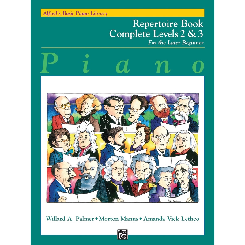 Alfred's Basic Piano Library Repertoire Book 2-3