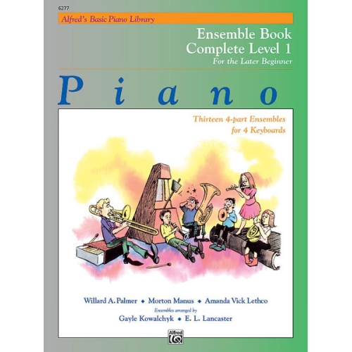 Alfred's Basic Piano Library: Ensemble Book Complete 1 (1A/1B)