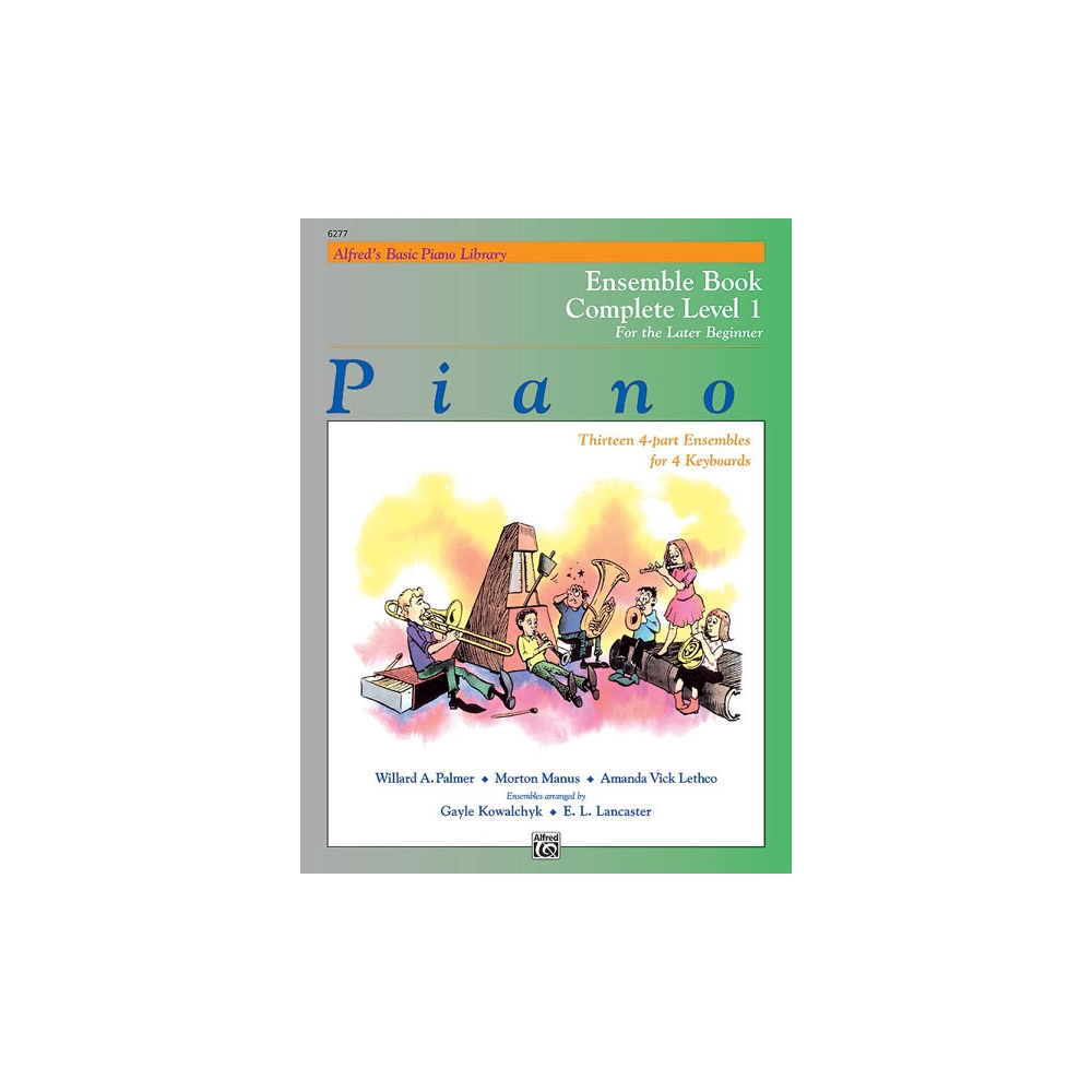 Alfred's Basic Piano Library: Ensemble Book Complete 1 (1A/1B)