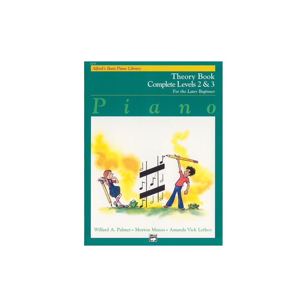 Alfred's Basic Piano Library Theory Book 2-3