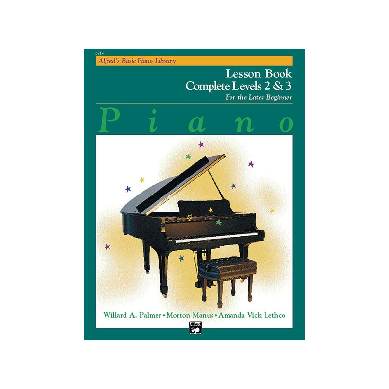 Alfred's Basic Piano Library: Lesson Book Complete 2 & 3