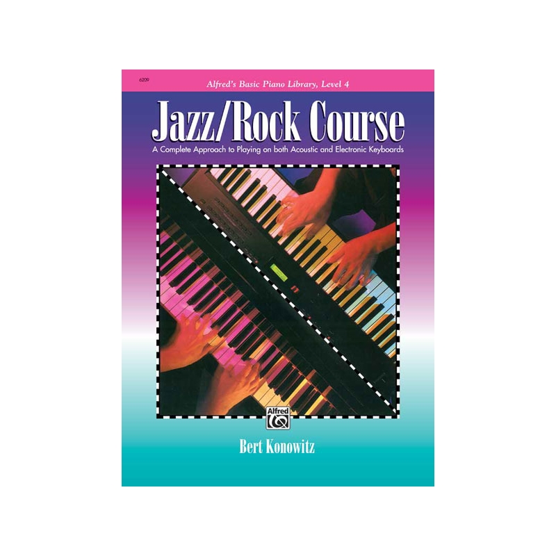 Alfred's Basic Jazz/Rock Course: Lesson Book, Level 4