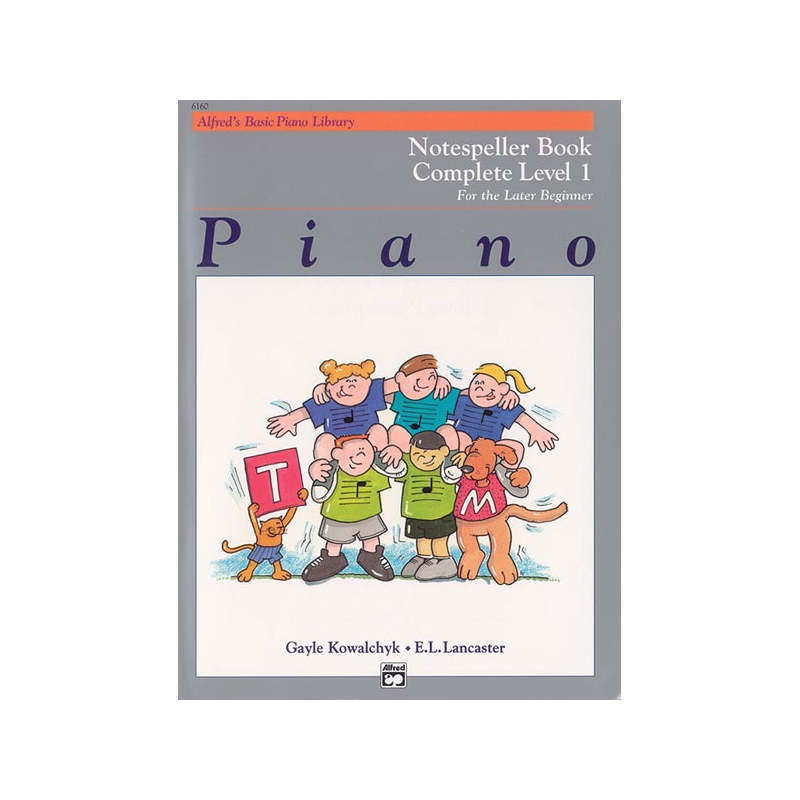 Alfred's Basic Piano Library: Notespeller Book Complete 1 (1A/1B)