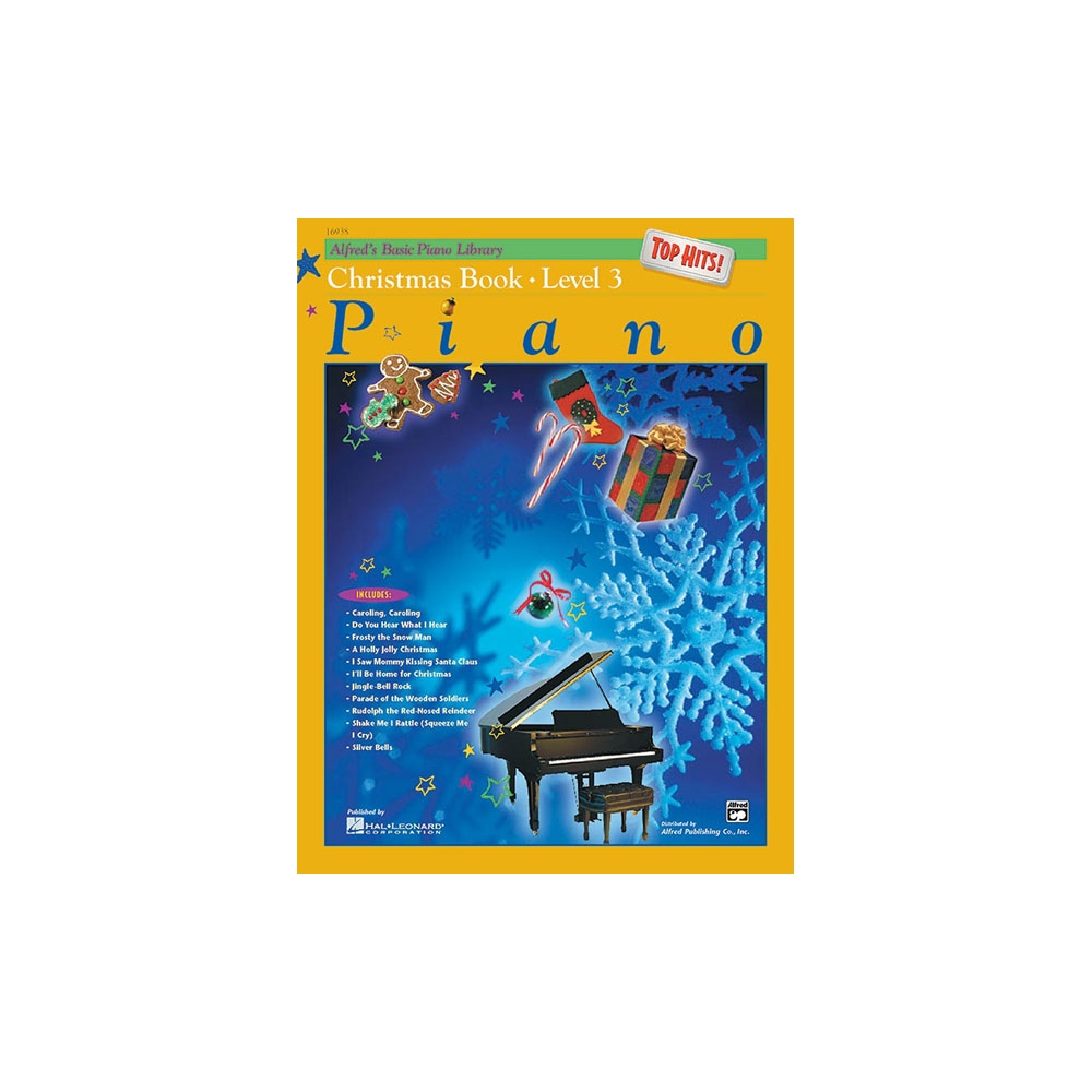 Alfred's Basic Piano Library Top Hits Christmas 3