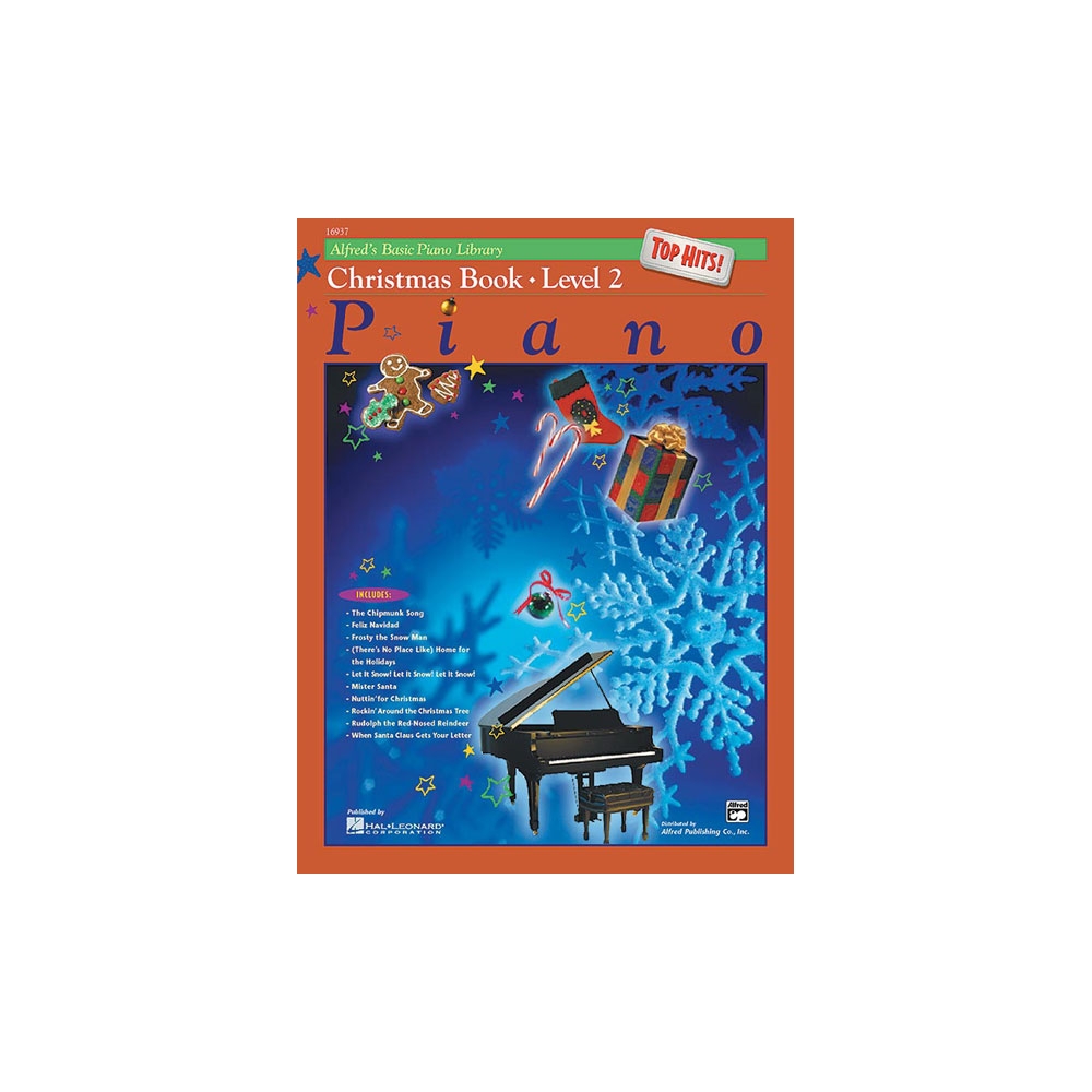 Alfred's Basic Piano Library Top Hits Christmas 2
