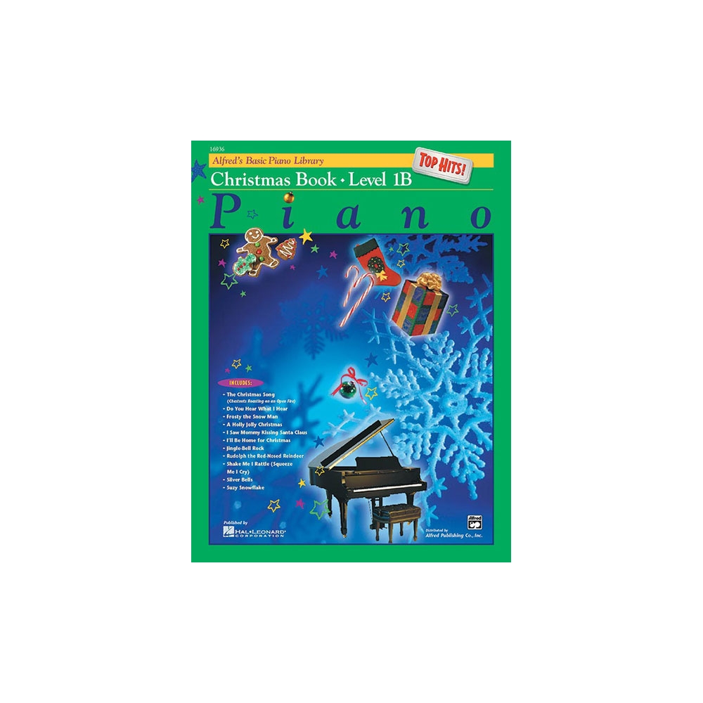 Alfred's Basic Piano Library Top Hits Christmas 1B