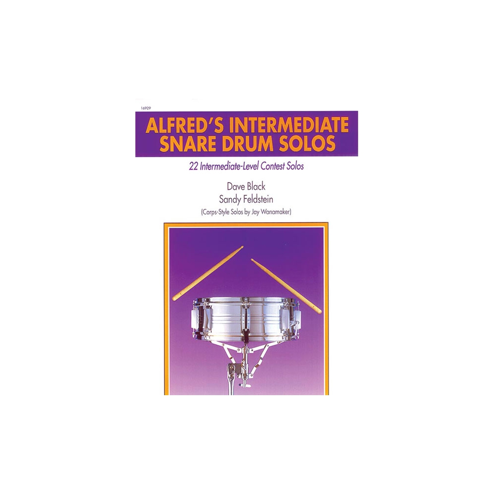 Black & Feldstein - Alfred's Intermediate Snare Drum Solos