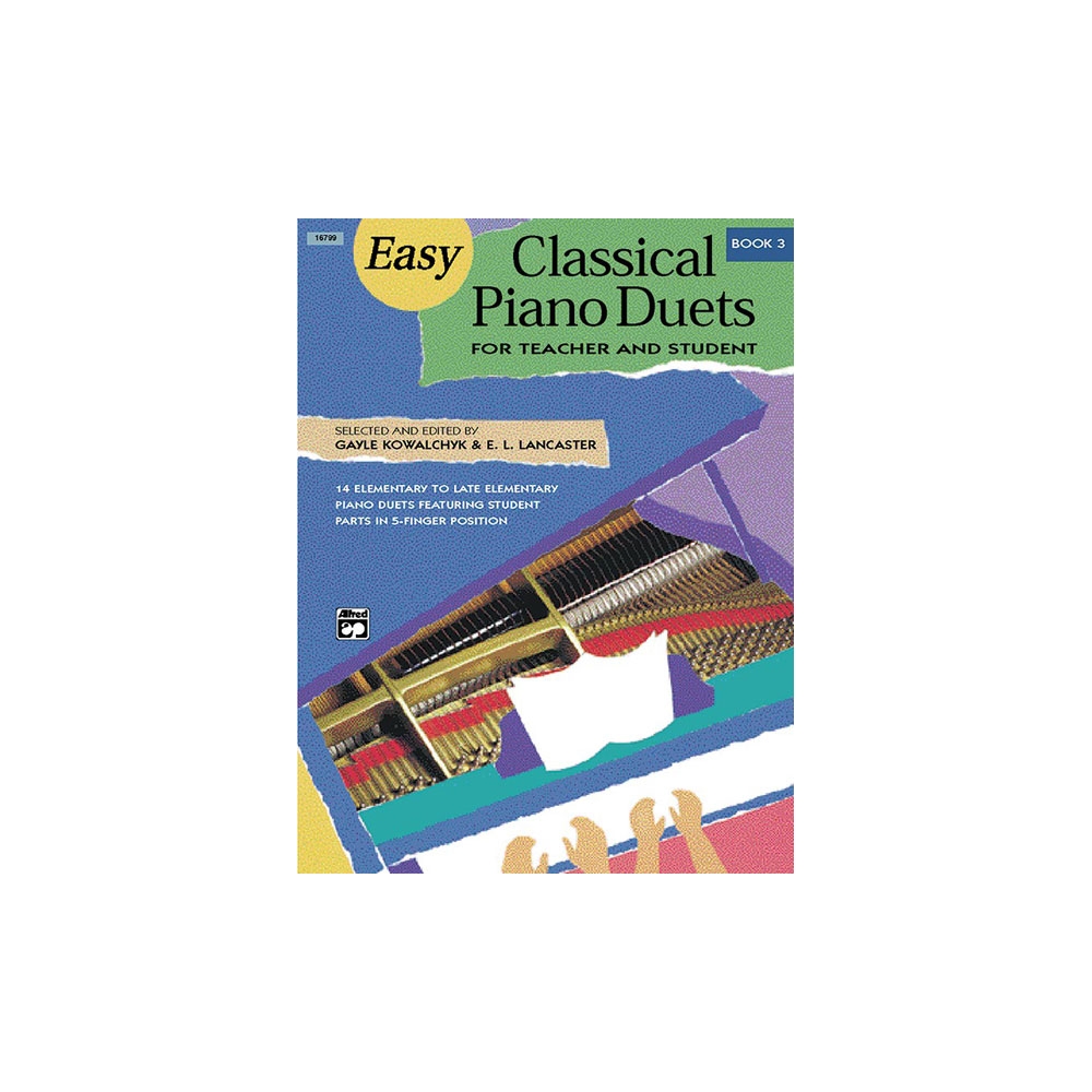 Easy Classical Piano Duets for Teacher and Student, Book 3