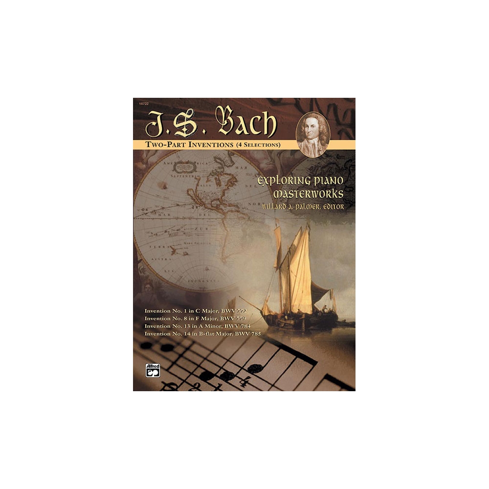 Bach, Johann Sebastian - 2-Part Inventions (4 Selections)