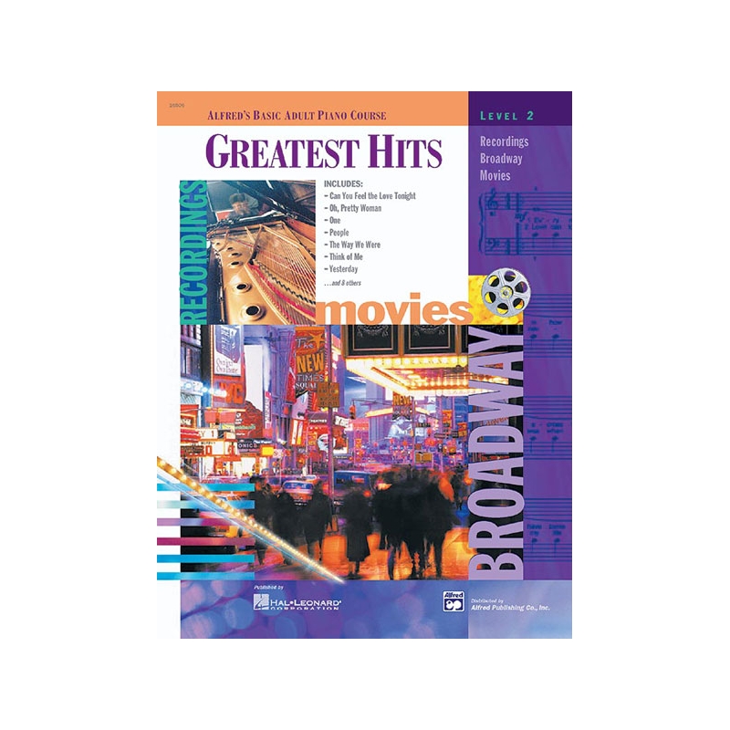 Alfred's Basic Adult Piano Course: Greatest Hits Book 2