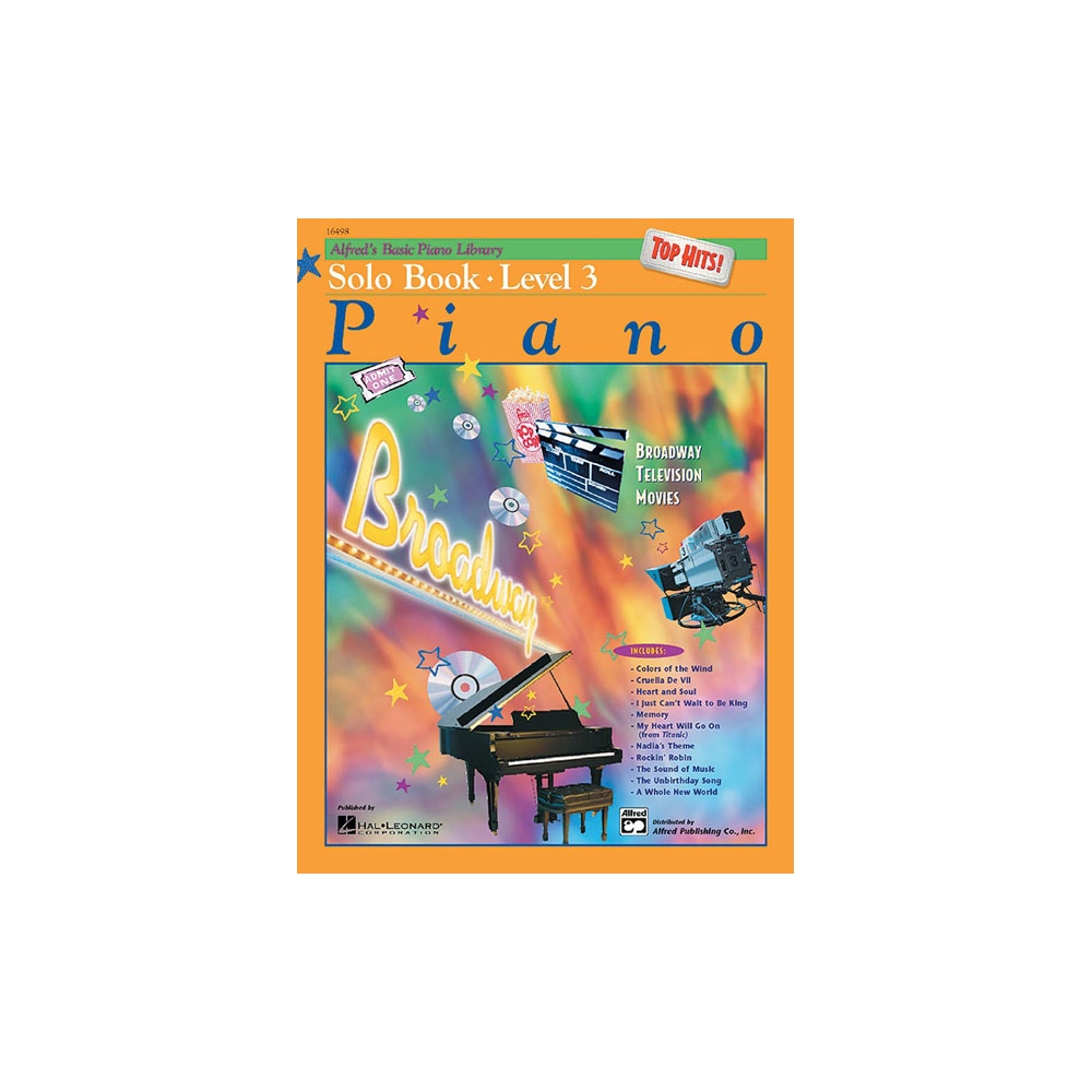 Alfred's Basic Piano Library: Top Hits! Solo Book 3