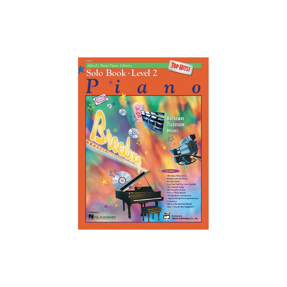 Alfred's Basic Piano Library Top Hits Solo Book 2